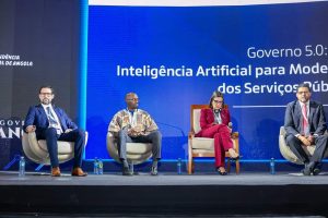 Tiago Amor no Angotic 2025 reforçando a transformação digital em governos africanos
